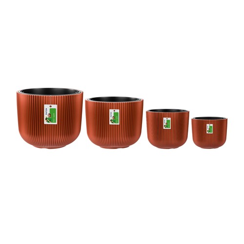 Milly rundes blumentopfset - milly, in