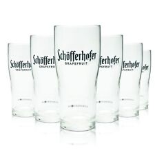 6x Schöfferhofer Bierglas