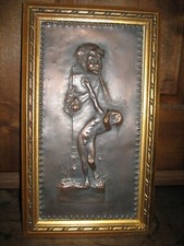 Galvano Brunnen Buberl Matthias Gasteiger München Prinzregent Luitpold Kupfer