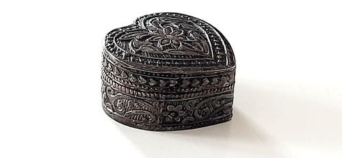 Silber dose pillendöschen - °,