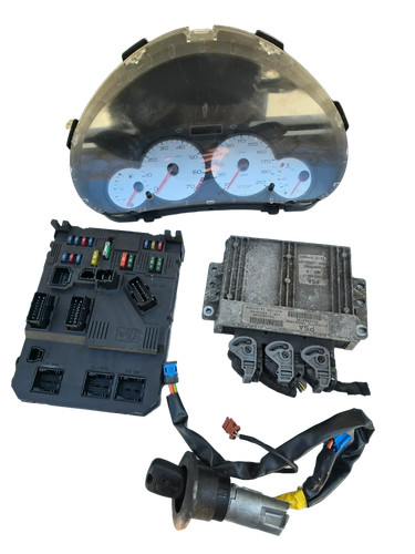 Motorsteuergerät set peugeot - motorsteuergerät,
