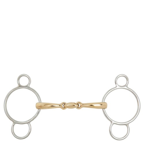 Ring trense gebiss soft - br,