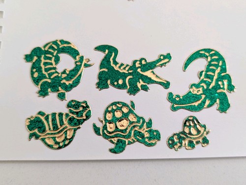 90er sticker krokodile und - 90er,
