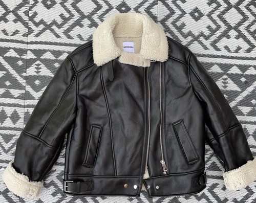 Bershka jacke damen - bershka, kunstpelz