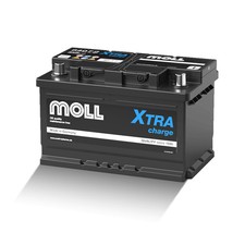 MOLL 84072  XTRA Charge "MADE IN GERMANY" Starterbatterie  12V 72Ah(20h) 720A(EN