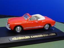 Volkswagen VW Karmann-Ghia 1960 Modellauto Cabrio 1:43 A 2190