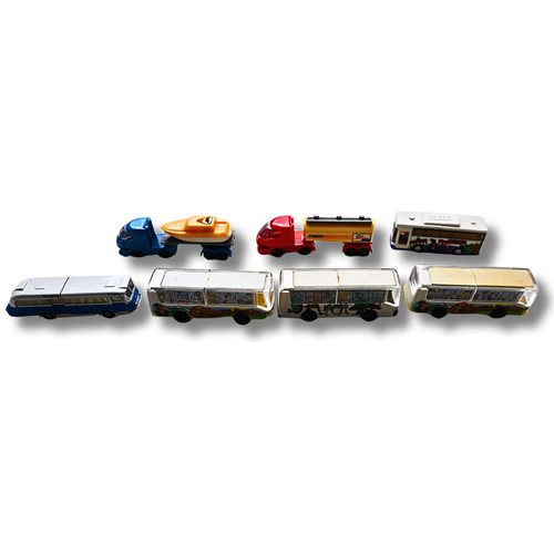 Mini busse lkw - busse, kunststoff