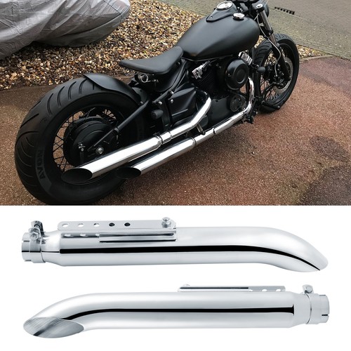 Motorrad auspuff - 2x,