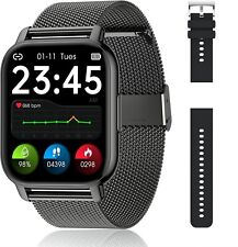 Smartwatch Herren Damen mit Telefonfunktion Armbanduhr Sportuhr für Android IOS