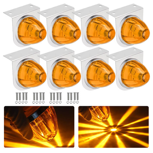 8stk led wassermelone leuchten - wassermelone,
