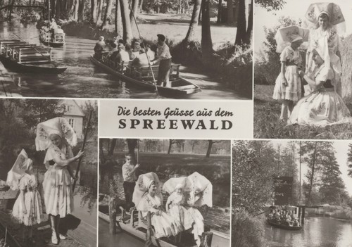Spreewald ddr echt foto - ddr, ak