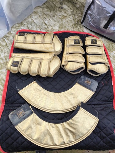Gamaschen glocken gold l - gamaschen,
