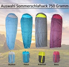 Schlafsack ultraleicht Sommer Camping Outdoor Rucksack Biwaksack klein leicht