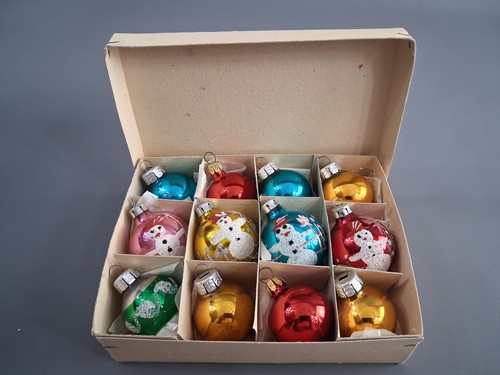 12er set christbaumkugeln - 12er,