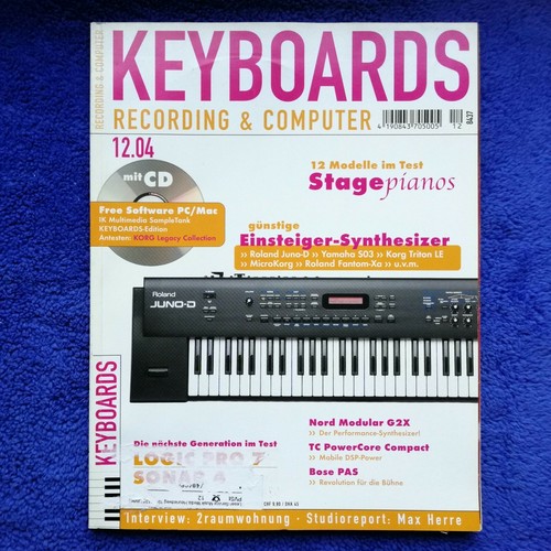Keyboards 2004 mit - keyboards, cd,