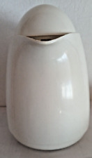 *HELIOS* Warmhaltekanne,Isolier/Thermoskanne, weiß m.blauem Griff, guter Zustand