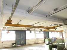 Demag Portalkran Brückenkran Kran Kranhimmel Hallenkran Kranbahn 1000KG 1t 6,90m