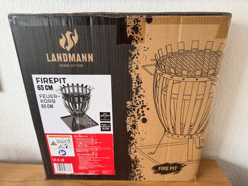 Landmann feuerkorb 40x40x65cm - feuerkorb,