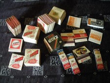  Streichholz-Schachteln  1970 Castrol Motoröl Tankstelle Bier Wüstenrot Lord R6