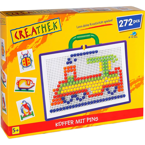 Creathek koffer mit 272 pins - koffer,