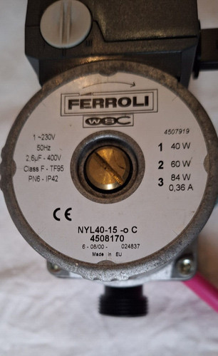 Ferroli wsc heizungspumpe - ferroli,