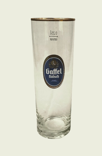 Gaffel kölsch glas 25l - kölsch,