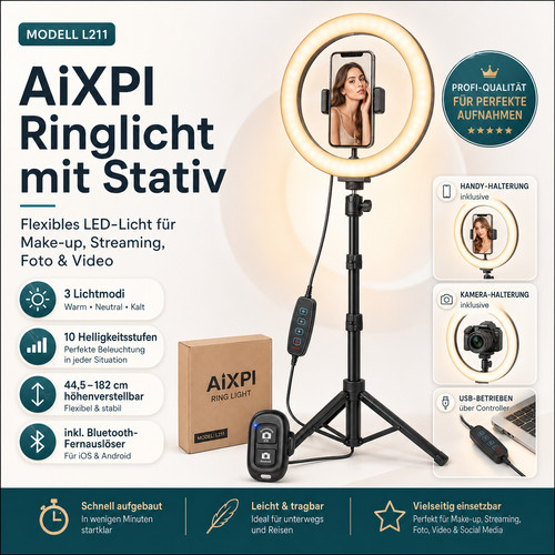 Led ringlicht zoll - led,