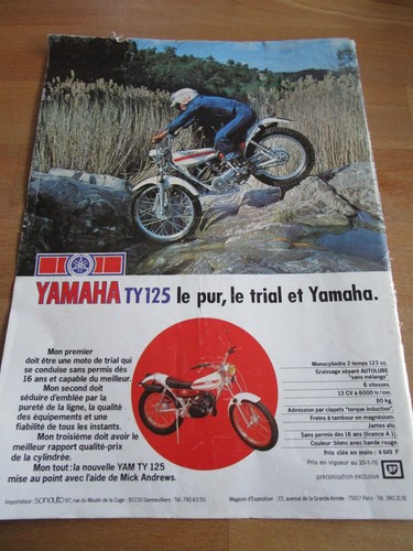 Yamaha 125 werbung - yamaha,