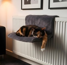 Katzen HEIZUNGSLIEGE Liegemulde Heizkörper Hängematte Hängeliege Schlafplatz