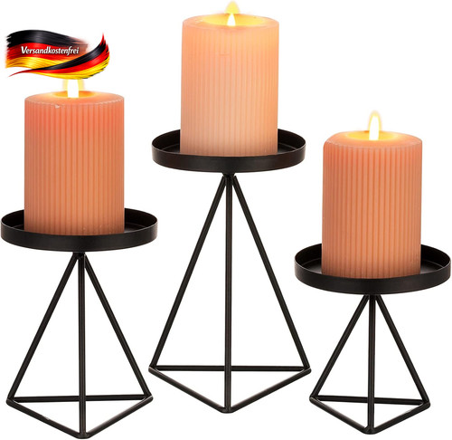 Metall kerzenständer set für - kerzenständer,