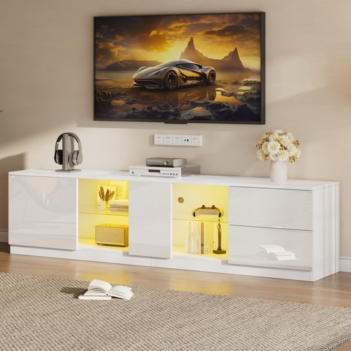 Sonnenh schrank weiß 160 - tv-schrank,