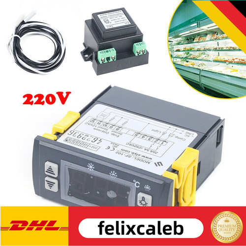 12v digital temperaturregler - 12v,