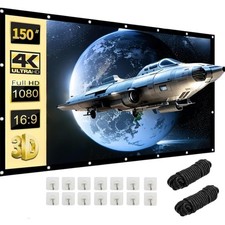 Beamer Leinwand 150 Zoll 4K HD