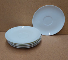 Royal / Anmut weiß v. Villeroy & Boch , 6 Untertassen Ø 17,5 cm (DB)