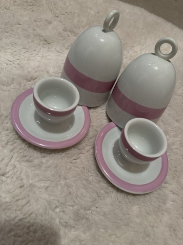 Eierbecher mit eierhauben - 2,