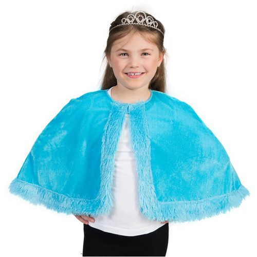 Umhang prinzessin blau - umhang,