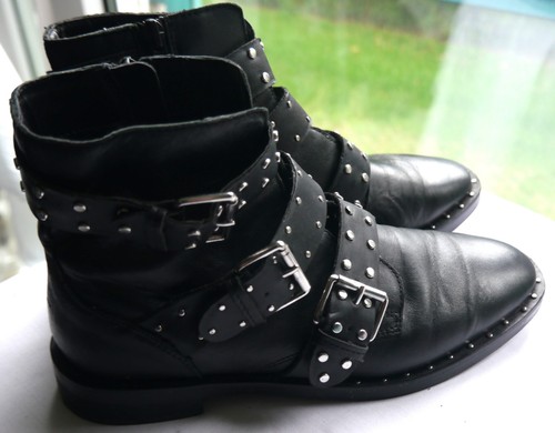 Stradivarius biker boots - biker,