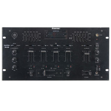 Omnitronic SM-240 4-Kanal DJ Mixer 19" 4HE Soundmixer für Rackeinbau Club [G]