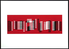 JOSEF ALBERS  Farb-Druckgraphik " Komposition 4 "