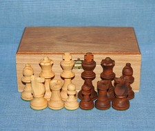 Schachfiguren Holz /