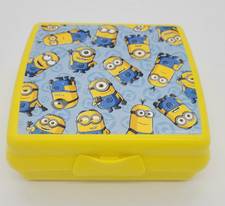 Tupperware Brotdose Minions (3752B) gelb - RARITÄT - Lunchbox Sandwich Box