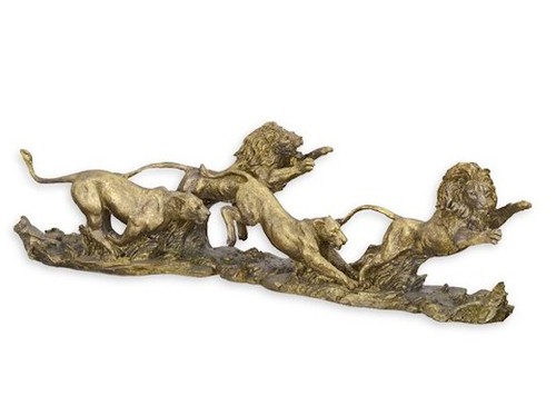 Dekofigur statue wildes afrika - wildes,