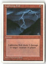 MTG Lightning Bolt Vierte