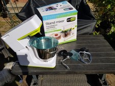 Gio Style 5000 Knetmaschine Planetenmixer, 1200 W, Weiß/Grün Modell Gysim15