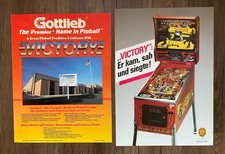 Gottlieb Victory / 2 Flyer (deutsch + US) / Flipper Pinball