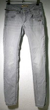❤️GANG 94 NIKITA  HELL-GRAUE JEANS GRÖßE W 24 74CM INNENBEIN-LÄNGE GETRAGEN GUT
