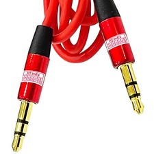 Aux kabel 5mm klinken - aux, 3,5mm