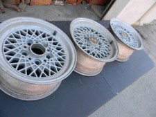 SET OF 3 BMW MAHLE BBS WHEELS