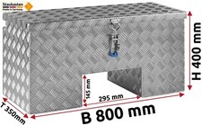 Deichselbox Staubox Gurtkiste