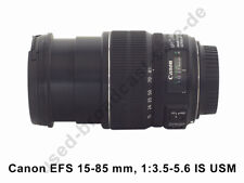 Canon EF-S 15-85mm (1:3,5-5,6 USM Image Stabiliser)- geprüft vom Fachhändler-
